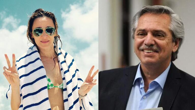 Verónica está feliz de que Alberto Fernández sea el Presidente electo.