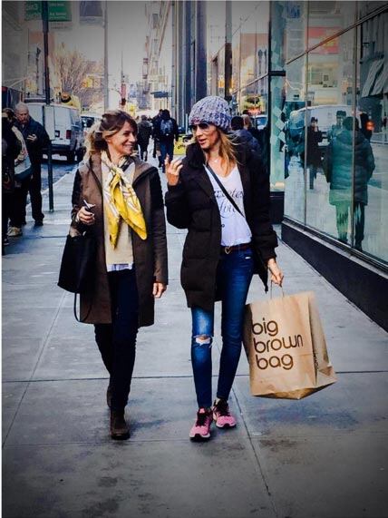 Verónica Lozano, de vacaciones en Nueva York. (Foto: Instagram y Twitter)