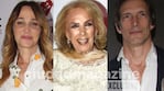 Verónica Lozano, Mirtha Legrand e Iván de Pineda en la noche porteña (Fotos: Movilpress).