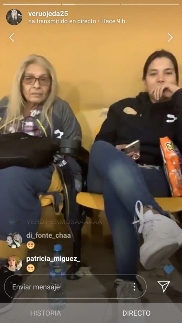 Verónica Ojeda desmintió los rumores de crisis con Diego Maradona con un llamativo video en vivo