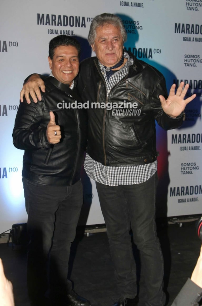 Verónica Ojeda, Dieguito Fernando y Jana Maradona encabezaron un evento en homenaje al Diez: las fotos