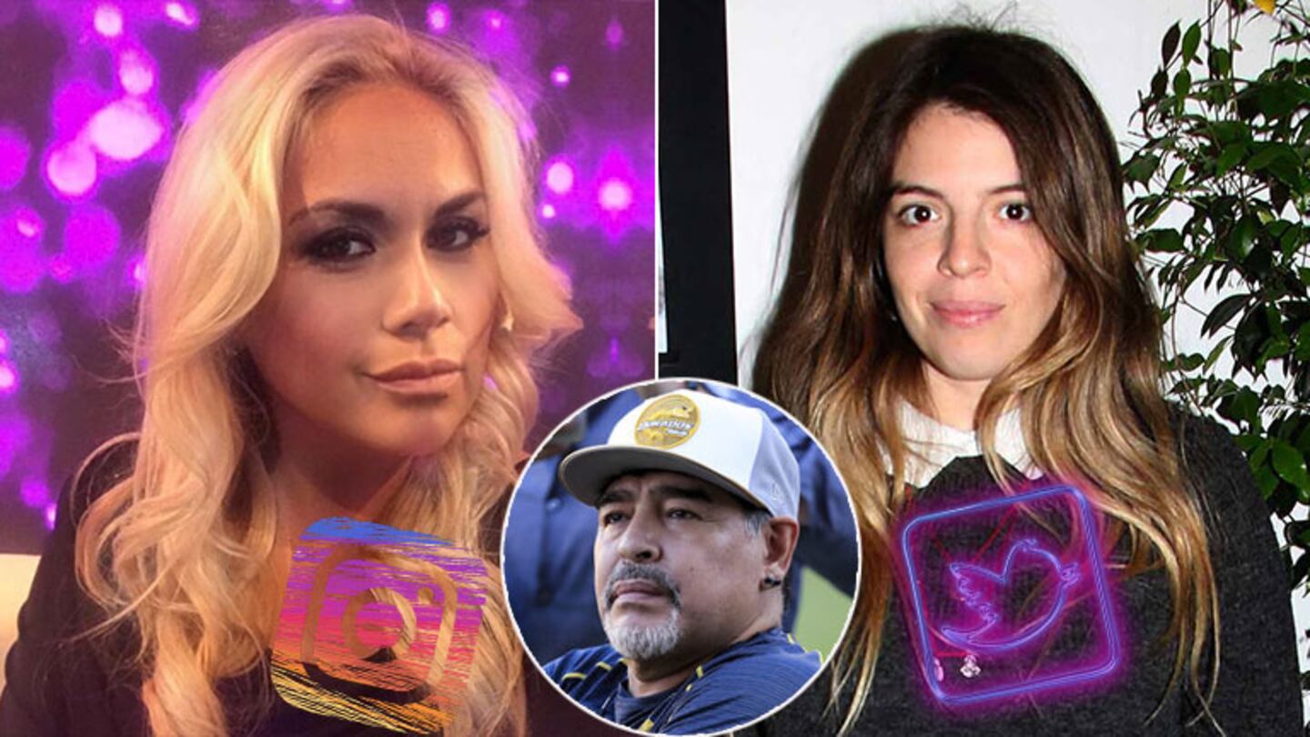 Verónica Ojeda publicó un saludo de cumple de Dieguito Fernando para Maradona: el llamativo tweet de Dalma