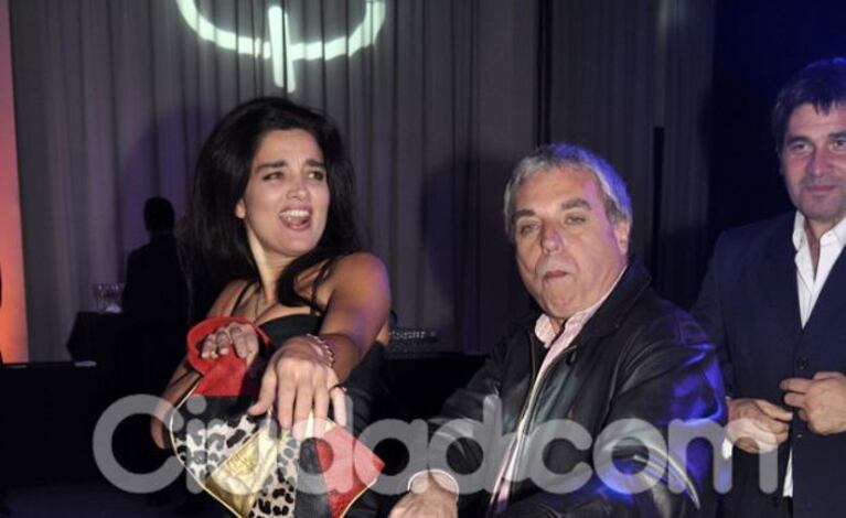 Verónica Varano y Carlos Monti, divertidos. (Foto: Jennifer Rubio-Ciudad.com)