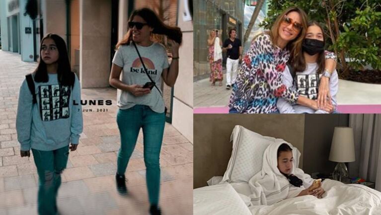 Verónica y su hija se divirtieron juntas en Miami.