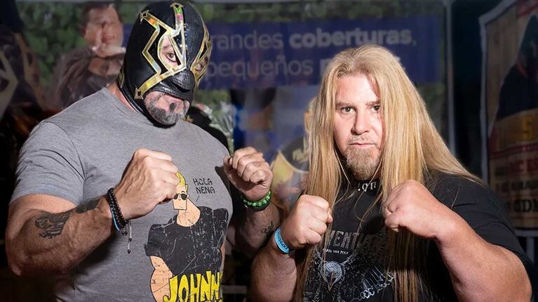 Vicente Viloni y La Masa (Foto: Instagram @vilonicampeondelpueblo)