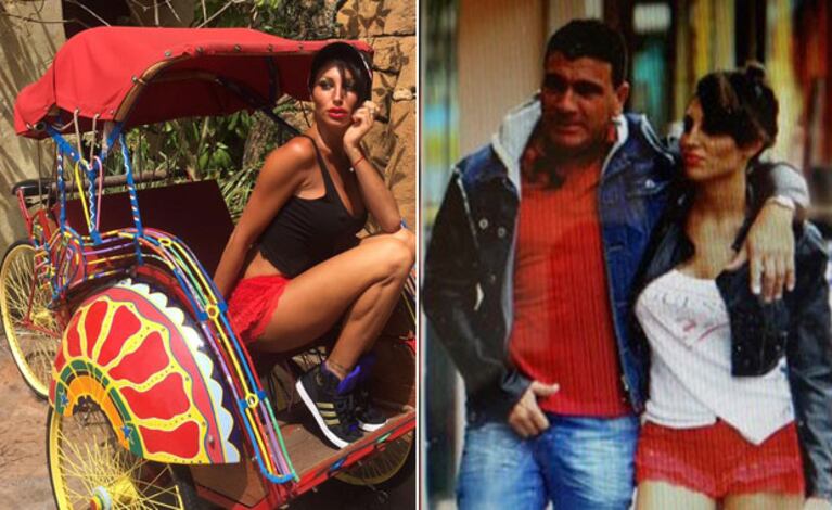 Vicky Xipolitakis aclaró su situación sentimental (Foto: Twitter y Pronto)