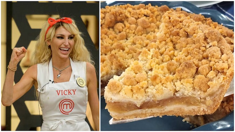 Vicky Xipolitakis, crumble de manzana