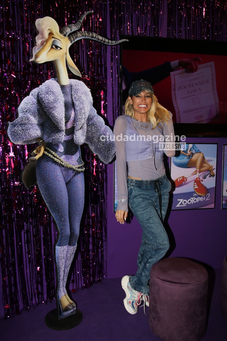 Vicky Xipolitakis en el estreno de Zootopia (Foto: Movilpress).