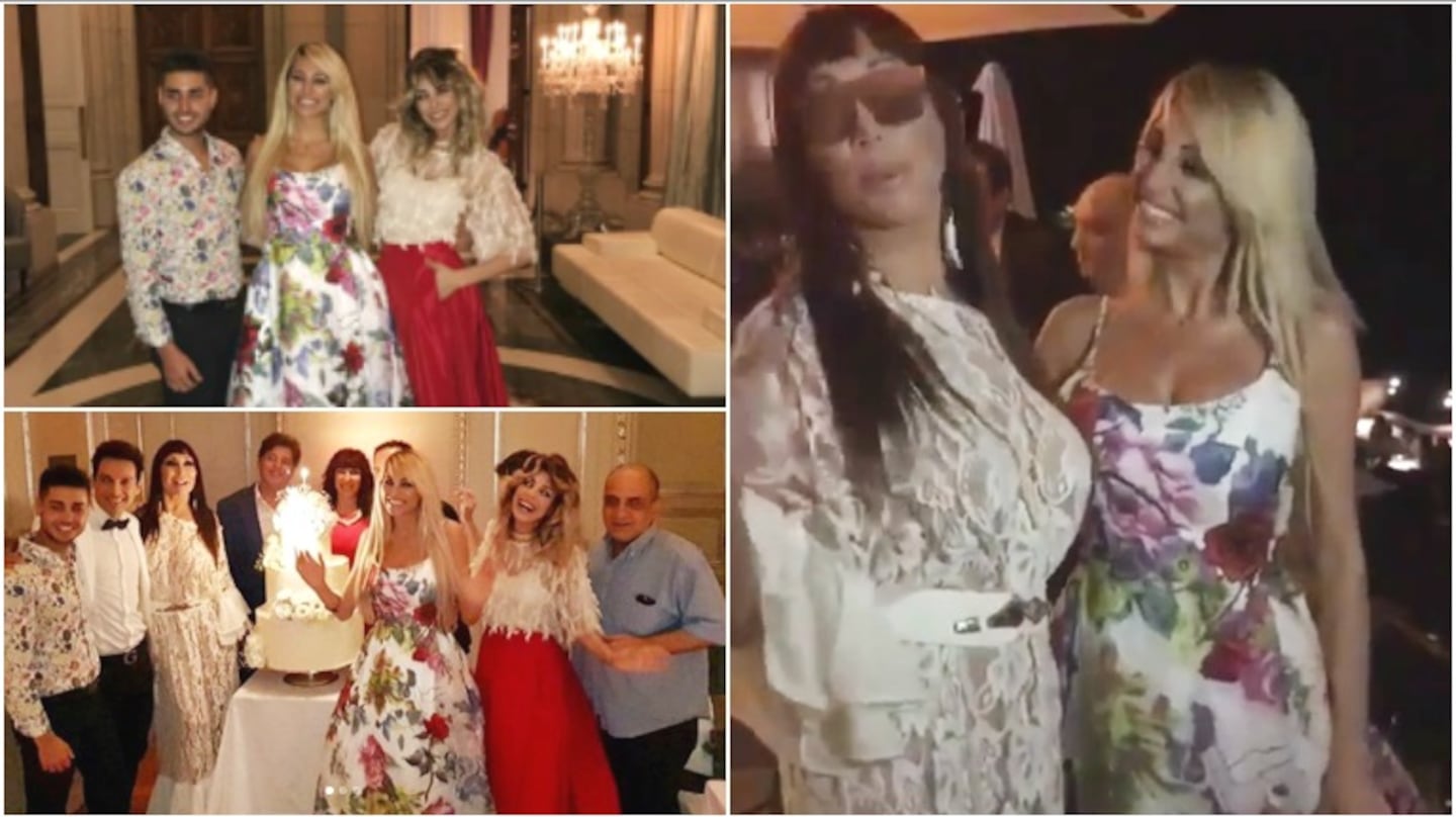 Vicky Xipolitakis festejó sus 32 años con una mega fiesta (Fotos: Instagram)