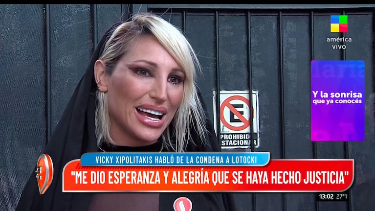 Vicky Xipolitakis habló con Intrusos.