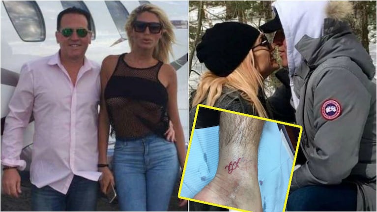 Vicky Xipolitakis, sobre su romance con Javier Naselli, el millonario que la conquistó… ¡y se tatuó sus iniciales! Foto: Clarín