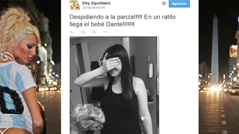 Vicky Xipolitakis también estuvo presente para acompañar a Sofía (Foto: Twitter).