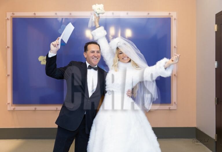 Vicky Xipolitakis y Javier Naselli se casaron en secreto en Nueva York: ¡las fotos de la boda!