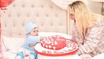 Vicky Xipoltakis celebró los 8 meses de su hijo, en medio del escándalo con Javier Naselli (Foto: Instagram)
