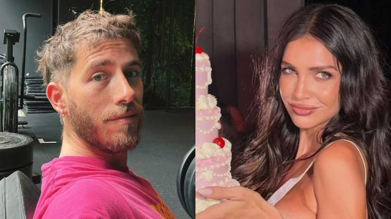 Vico D´Alessandro y Zaira Nara  (Fotos: Instagram)