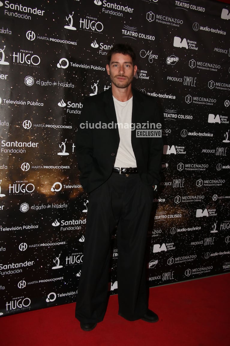 Vico D'Alessandro en los Premios Hugo (Foto: Movilpress).