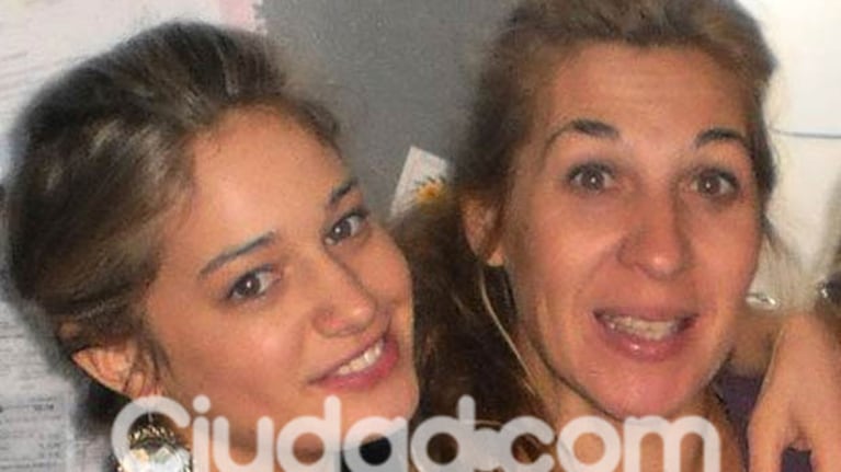 Victoria Irouleguy junto a Claudia Rosales, su madre. (Foto: gentileza Flía. Irouleguy)