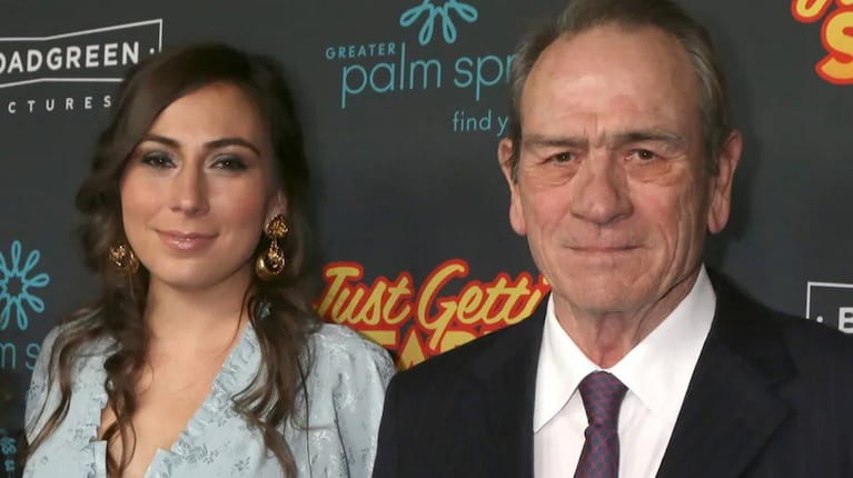 Victoria Jones y Tommy Lee Jones. Foto: AP