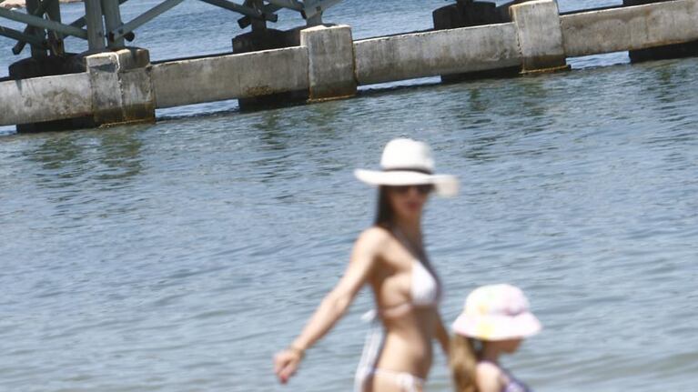 Victoria Onetto en Punta del Este. (Foto: TMPress)