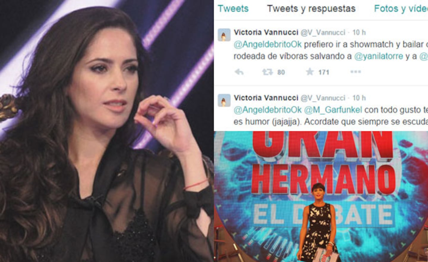 Victoria Vannucci y su descargo twitter contra sus excompañeros (Foto: Web). 