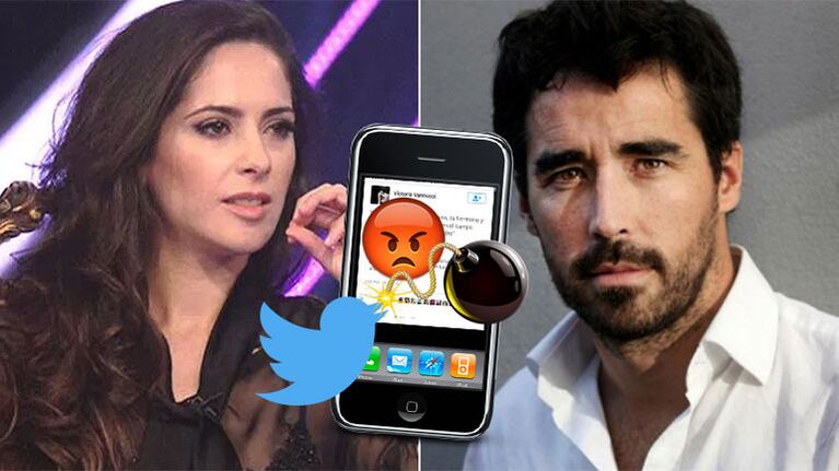 Victoria Vannucci y un picante tweet contra Nacho Viale (Foto: web y Twitter)