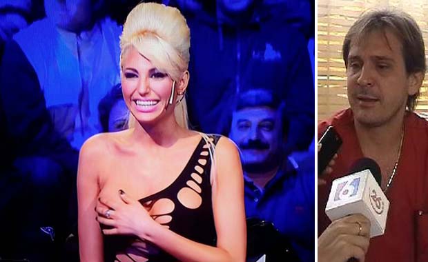 Victoria Xipolitakis en su paso por CQC y el Doctor Aníbal Lotocki. (Fotos: Web)