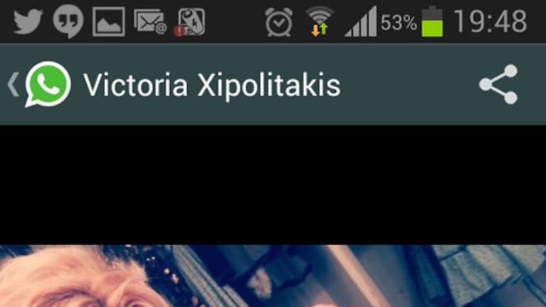 Victoria Xipolitakis. (Foto: WhatsApp)
