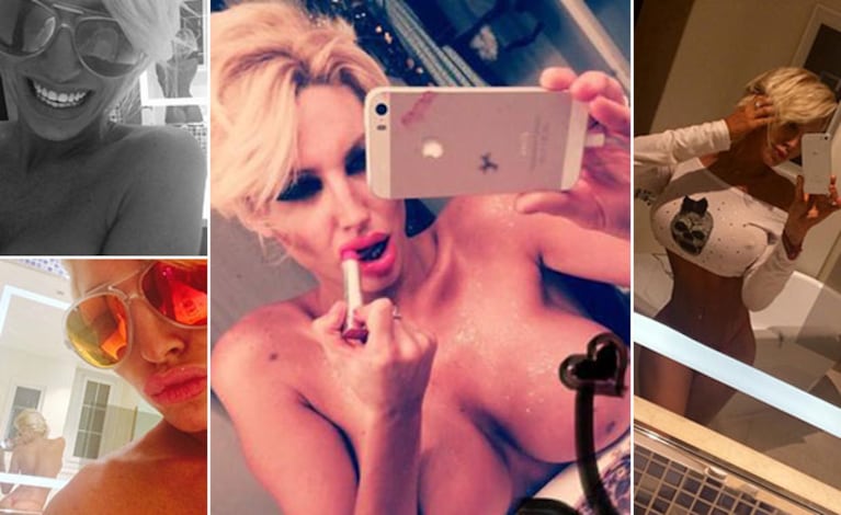 Victoria Xipolitakis y las infartantes selfies que incineraron Twitter. (Foto: Twitter)