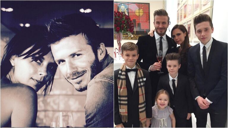Victoria y David Beckham compartieron su amor con sus seguidores. Foto: Instagram