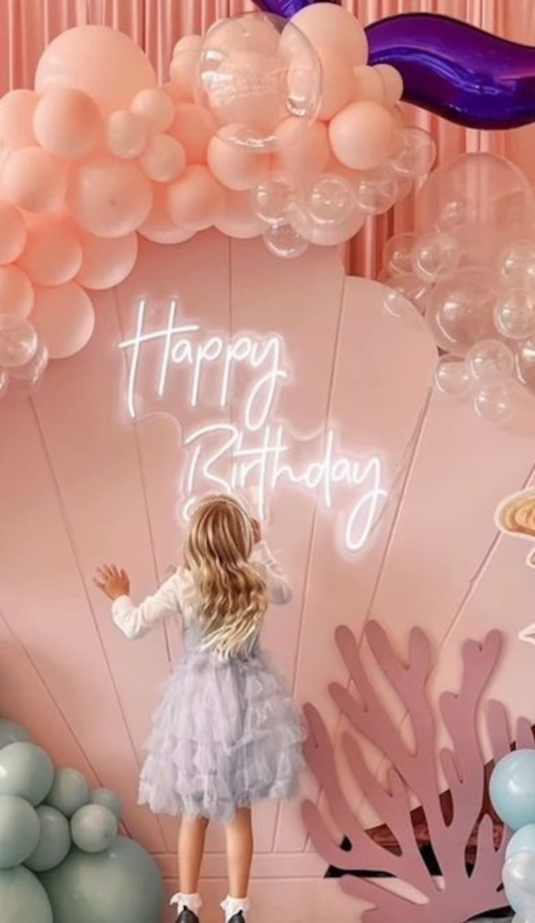 Vida, la hija de Luisana Lopilato y Michael Bublé. Crédito: Instagram