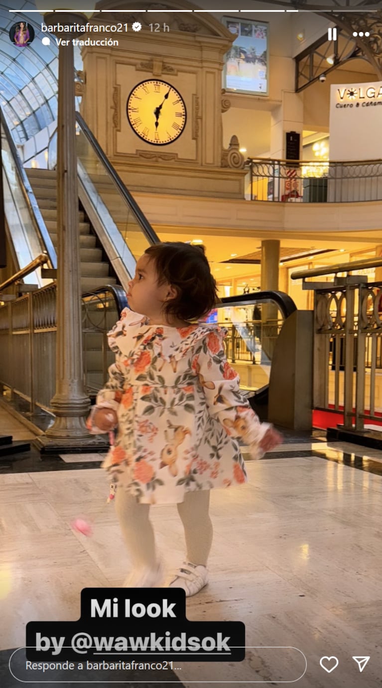 Video: así fue la salida al shopping de Sarah Burlando y Ana García Moritán 
