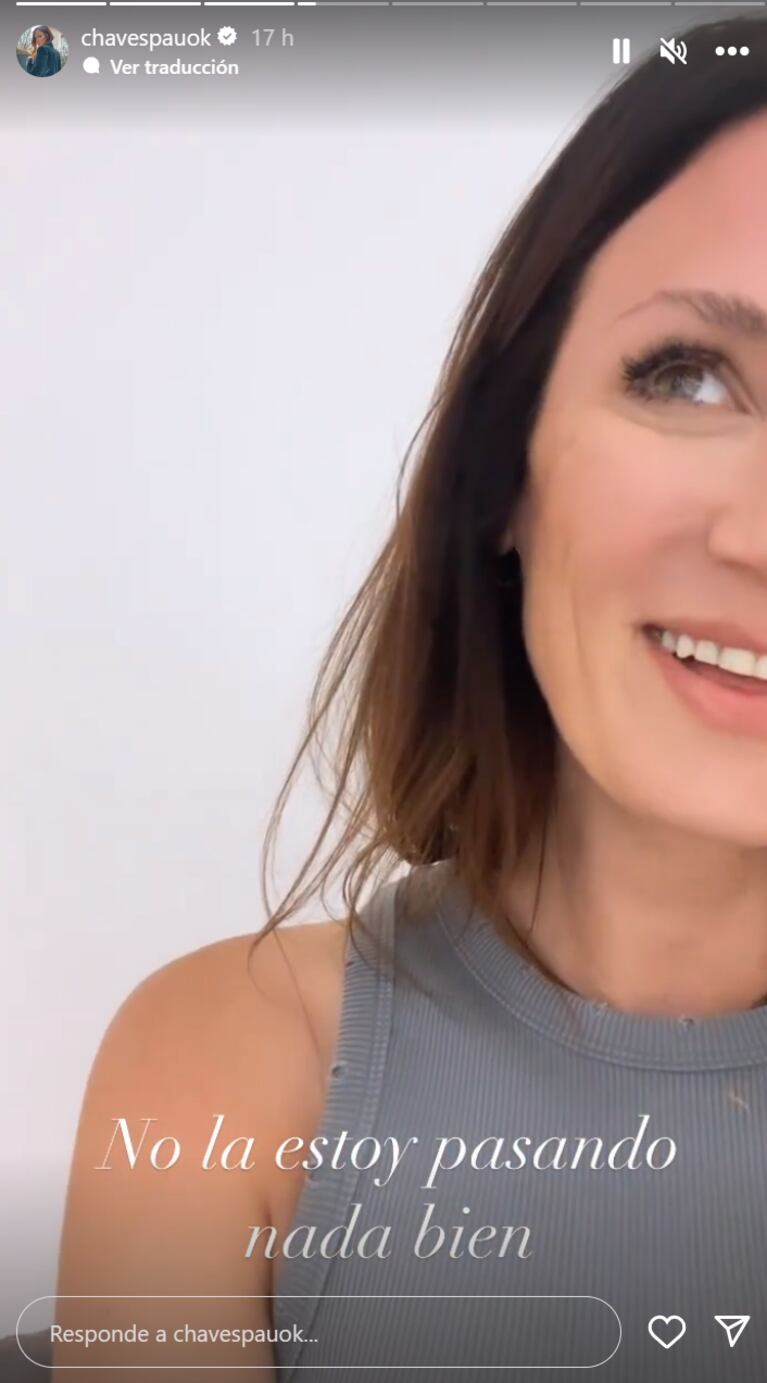 Video: Paula Chaves lloró en el dentista por una tremenda intervención odontológica