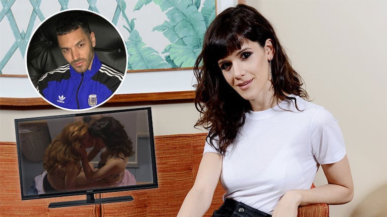 Violeta Urtizberea contó cuál fue la reacción de su novio al ver sus escenas hot con Julieta Nair Calvo en Las...