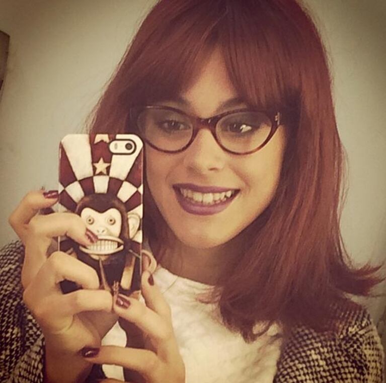 Violetta, pelirroja. (Foto: Instagram)