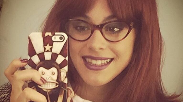 Violetta, pelirroja. (Foto: Instagram)