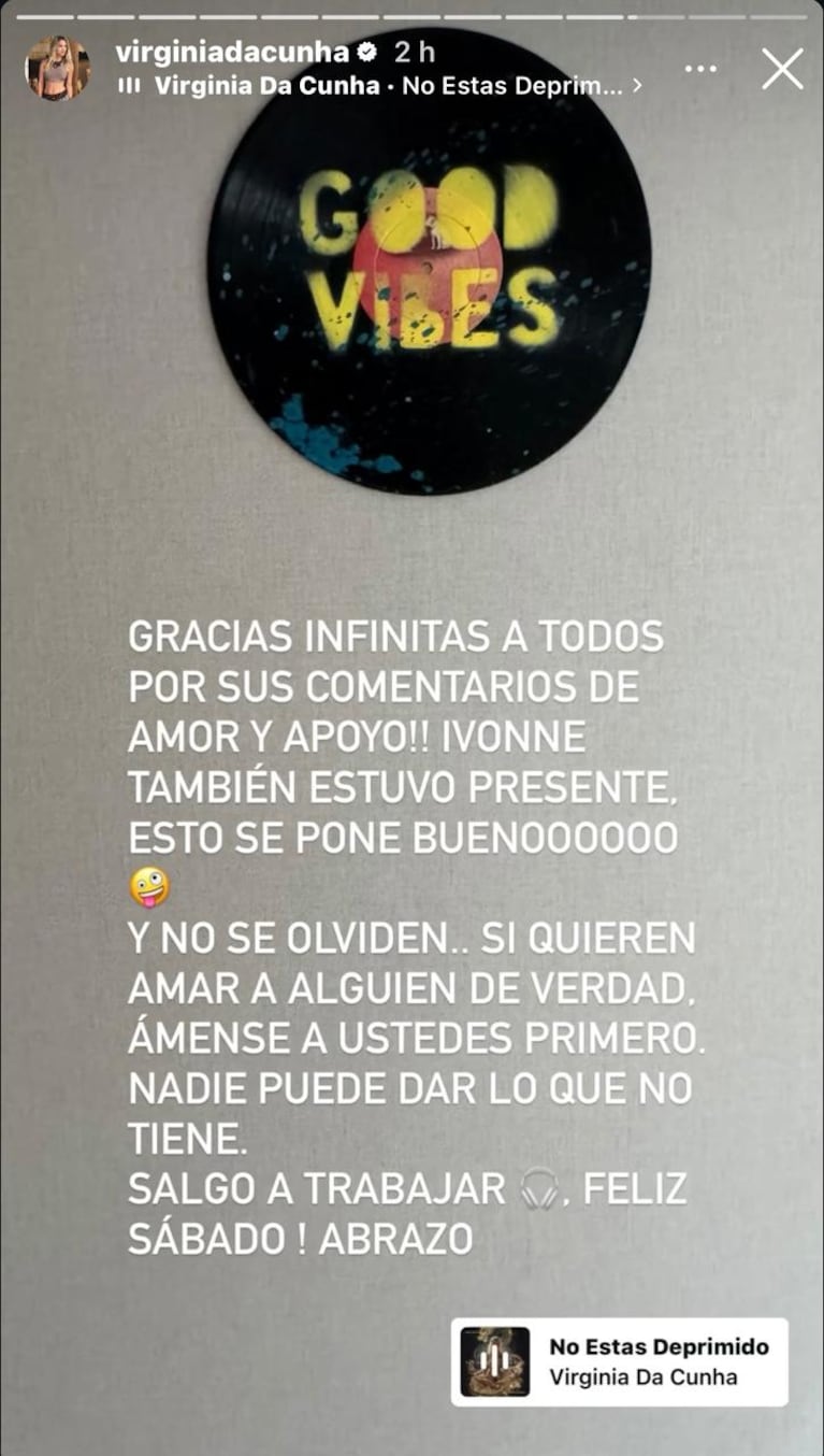 Virginia Da Cunha reveló que Ivonne Guzmán también colaboró con el rescate de Lowrdez Fernández (Foto: Instagram/@virginiadacunha).