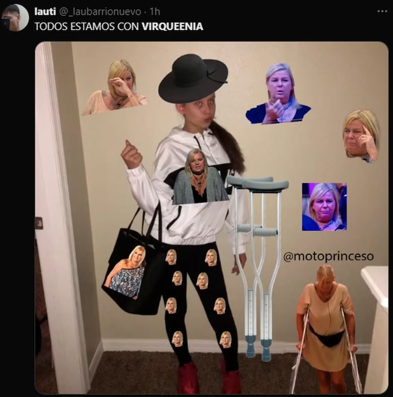 Virginia fue eliminada de Gran Hermano en un mano a mano contra Furia: los memes más picantes