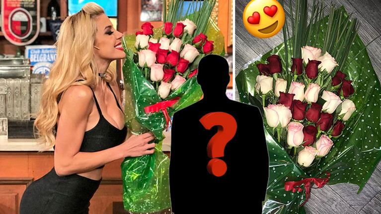 Virginia Gallardo habló de las flores que le envió un admirador secreto