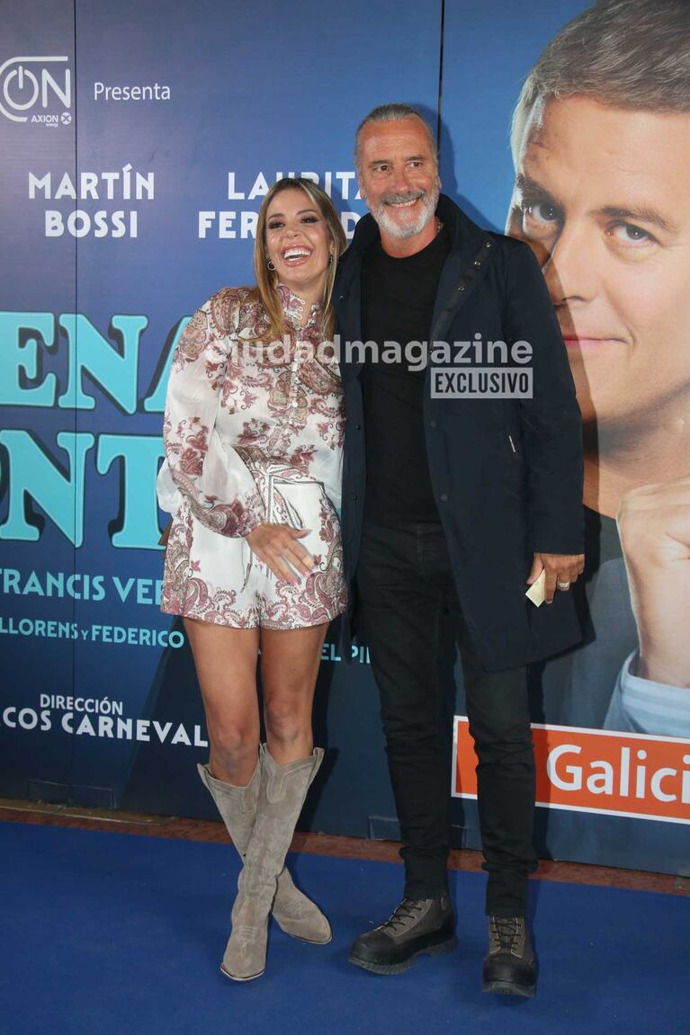 Virginia Gallardo y Manuel Wirzt (Foto: Movilpress)