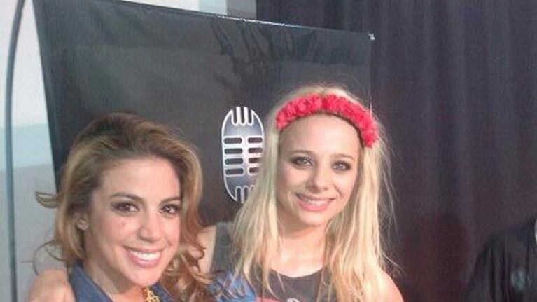 Virginia Gallardo y su amiga Jimena Campisi. (Foto: @virchugallardo)