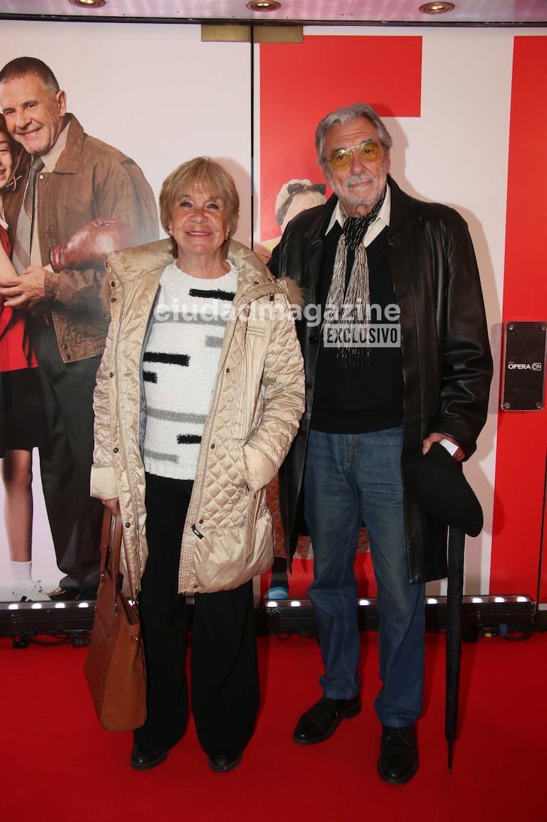 Virginia Lago y Héctor Gióvine (Foto: Movilpress)