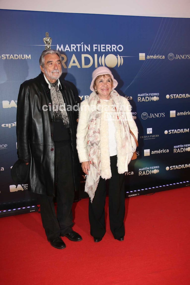 Virginia Lago y Héctor Gióvine (Foto: Movilpress)