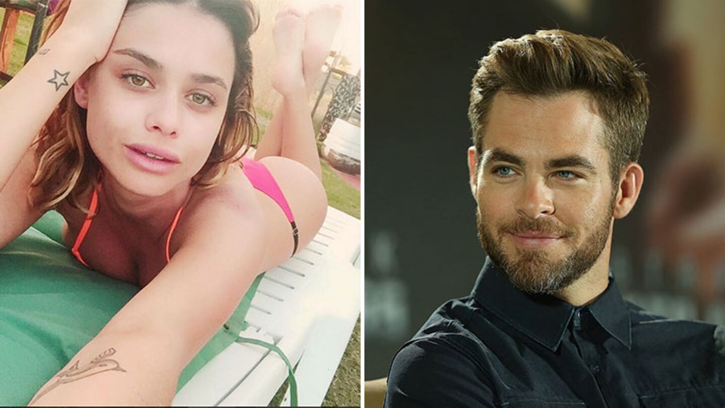 Vitto Saravia y Chris Pine, ¿amigos y algo más? (Foto: Web)