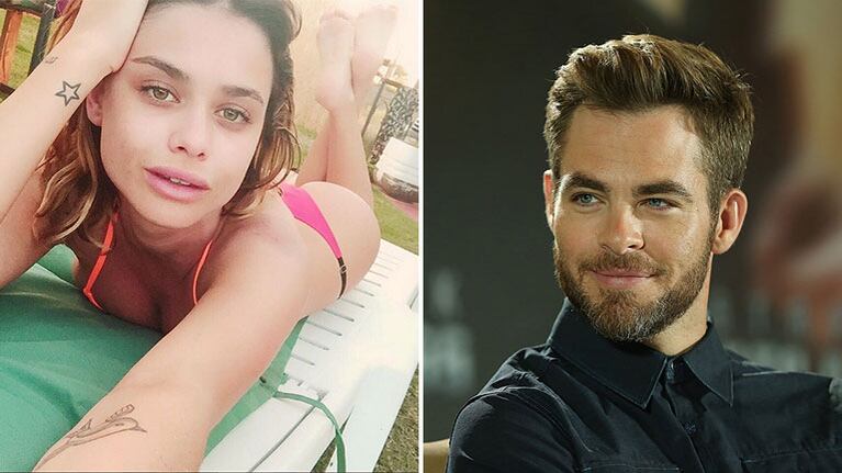 Vitto Saravia y Chris Pine, ¿amigos y algo más? (Foto: Web)