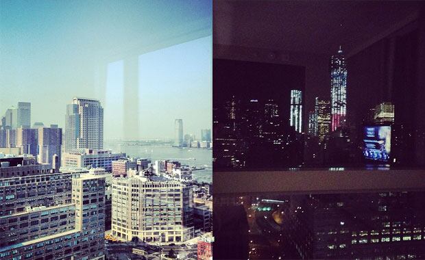 Vitto Saravia y Mouche, enamorados en Nueva York (Fotos: Instagram). 