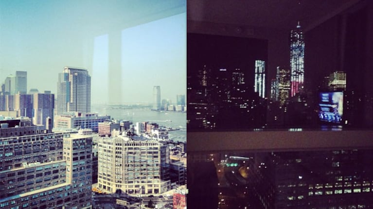 Vitto Saravia y Mouche, enamorados en Nueva York (Fotos: Instagram).