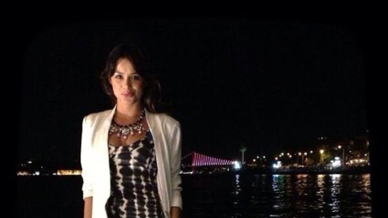 Vitto Saravia y Pablo Mouche, en Estambul (Foto: Twitter).