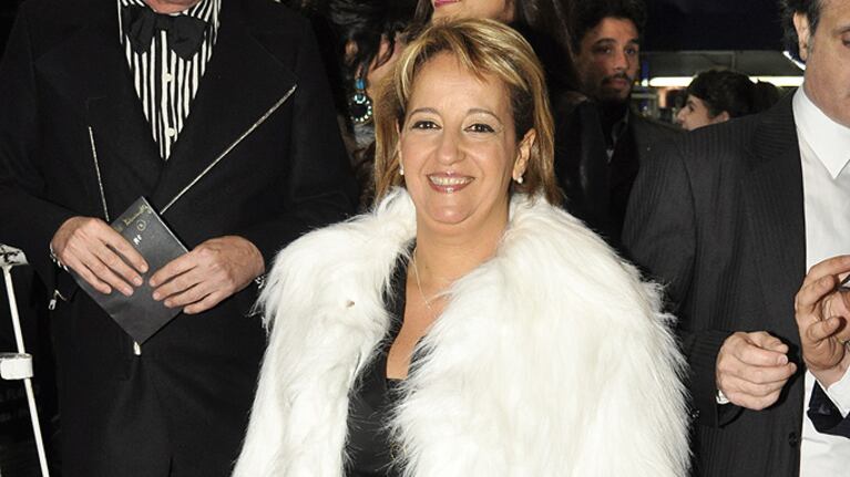 Vivian El Jaber, que se luce en Guapas, no se quiso perder Stravaganza Tango (Foto: Jennifer Rubio).