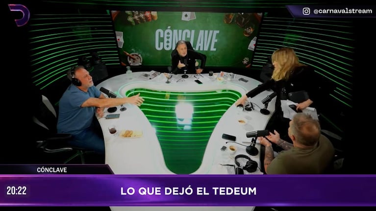 Viviana Canosa abandona el estudio de Cónclave tras discutir con Alejandro Fantino