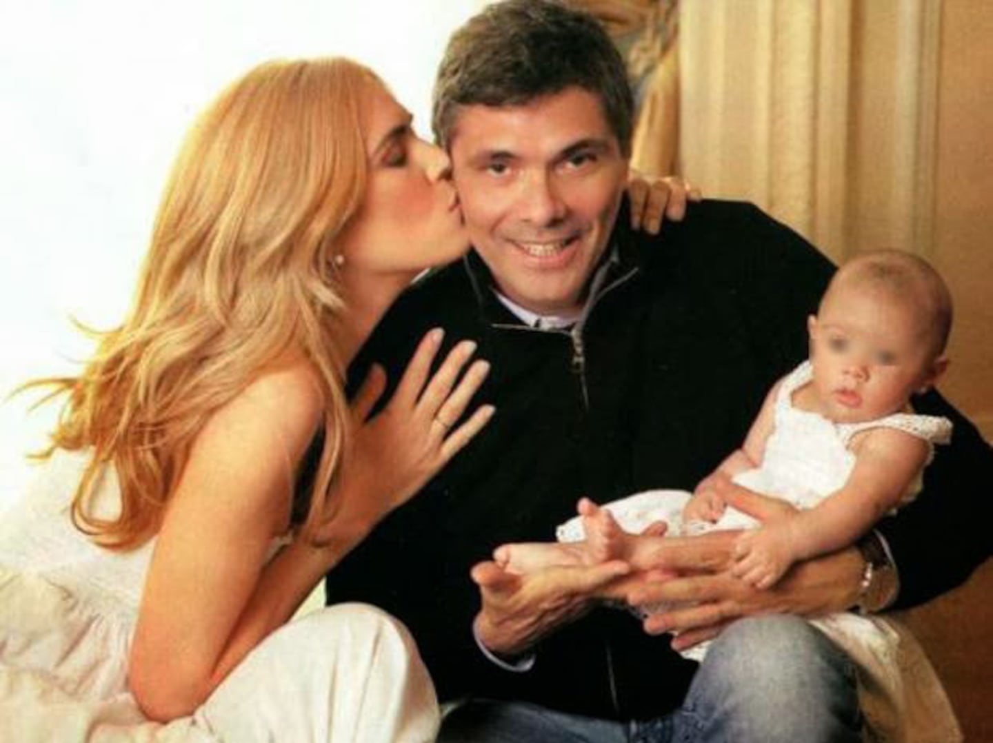 Viviana Canosa, Alejandro Borensztein y su hija Martina. (Foto: Archivo)